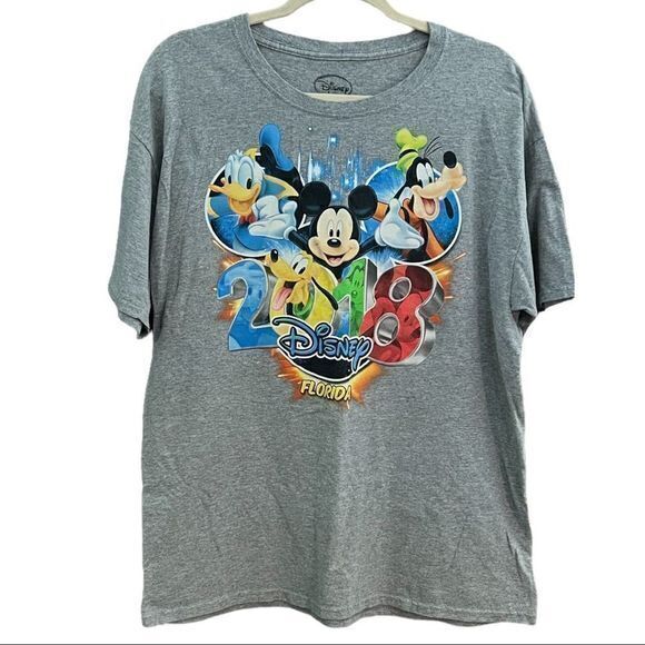 Disney 2018 Florida Amusement‎ Park Tshirt Size Large - Picture 1 of 4